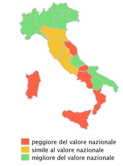 In particolare si dichiarano più soddisfatti della propria salute: - i giovani nella fascia 18-34 anni (differenza statisticamente significativa) - gli uomini - le persone con alta istruzione - le