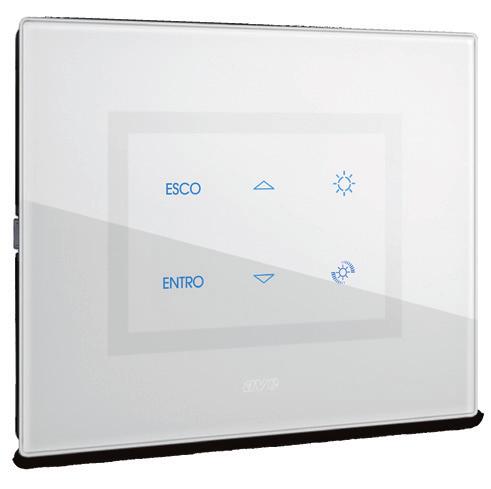 This range of knx commands has a configurable user interface to signal the best of every event: status of loaded commands, presence of alarms, or simply repeat a call. Caratteristiche Features cod.