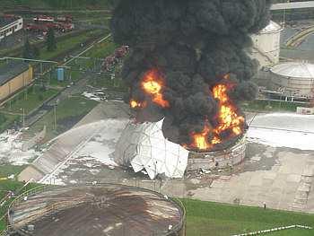 Impianti biogas Considerazioni Il fulmine è una sorgente di danno, in grado di creare una perforazione ed il