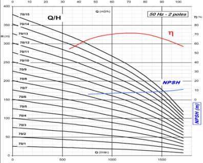 (secondo ISO 9906 Allegato) CURVE DI