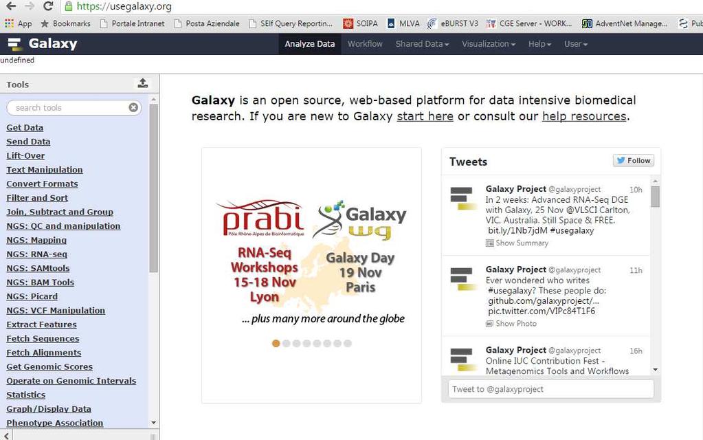 Data Analysis Centri di ricerca Sviluppo tool di analisi