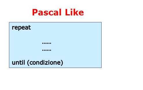 incremento di 1 si puo usare l operatore i++, equivalente a i=i+1 (es.