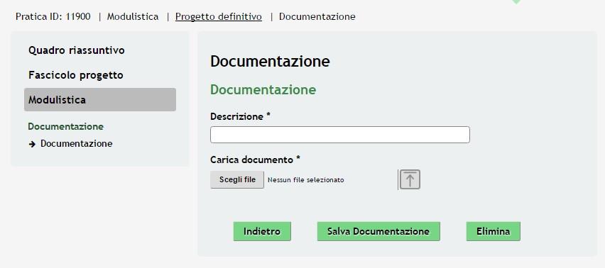 SI RICORDA CHE: Il Progetto a Base di Gara deve essere corredato dalla seguente documentazione: A - Il provvedimento di approvazione del progetto da parte dell organo competente per normativa e/o