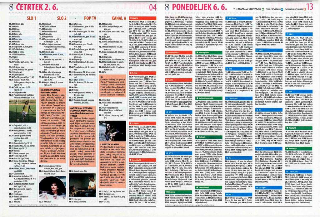 06J20T«lenski Izbor 06 JO Kultura 06.30 Odmevi 07.00 Porodila 07.05 Dobro jutro 08.00 Porodla 08.05 Dobro jutro 09.00 Poroaia 09.05 Tedenski izbor 09.05 Skip in Skit,ris.nan.; 5/26 09.