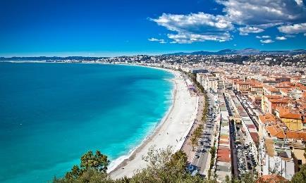 Itinerario di viaggio 27 Giugno: Italia Nizza Pomeriggio: ritrovo
