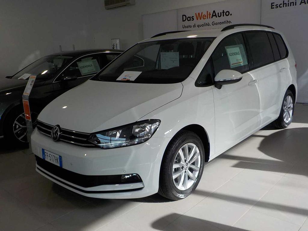 Volkswagen Touran III 1.6 TDI 115 CV Business BlueMotion Technology Touran 3ª serie Immatricolazione: 3/ 2018 KM: 16 Colore: bianca pastello Carrozzeria: Monovolume/Pulmino Prezzo: 25.