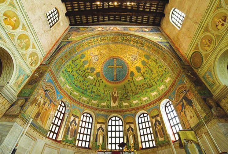 BASILICA DI SANT APOLLINARE IN CLASSE la basilica di sant apollinare in Classe si innalza maestosa e solenne a circa 8 km dal centro di Ravenna.