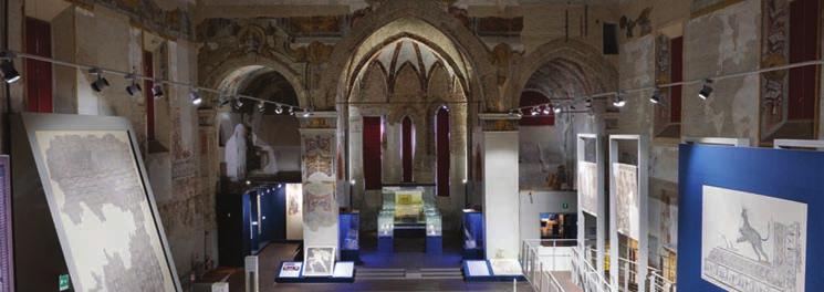 MUSEO TAMO tamo è un museo dedicato al mosaico, antico e contemporaneo, che ha sede nello splendido complesso monumentale di san nicolò.