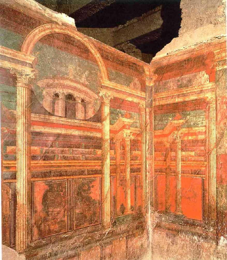 Pompei, villa dei Misteri, pitture parietali