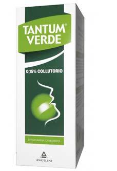 cuscinetti adesivi Tantum verde Colluttorio - 240 ml - 0,15% Kukident Doppia azione -