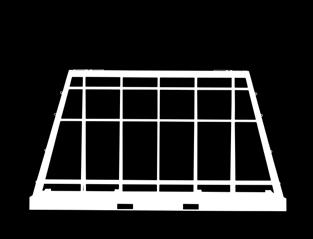 15 crates per truck (3 spaces) in possibility to place 2 pallets (type 63 cm x 123 cm) adjacent to each stack; stacks of no more than 5 crates; max.