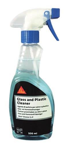 PRE-TRATTAMENTO Sika CLEANER Sika Cleaner P Agente detergente per substrati non porosi Sika Cleaner P è un agente detergente liquido, a base di solventi, per substrati non porosi.