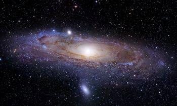La galassia di Andromeda (M31) Galassia M110, altra galassia satellite di M31, diametro 17.000 anni luce.