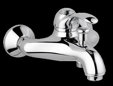 BR RA NI TR 10 Monocomando vasca Single lever bath mixer without/with shower kit Einhebelmischbatterie für Wanne ohne/mit