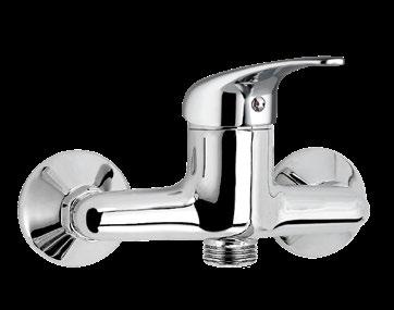 Monocomando lavello a parete Single lever wall sink mixer