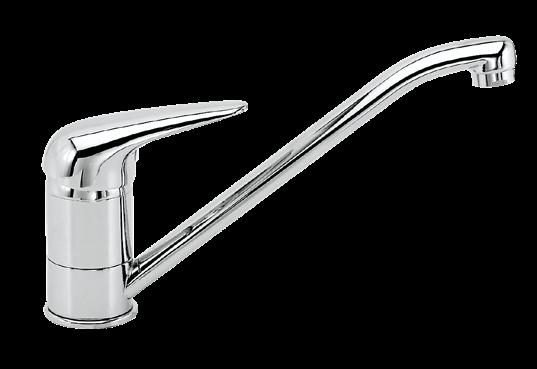 Monocomando cucina canna alta curva Wall mounted sink mixer high spout