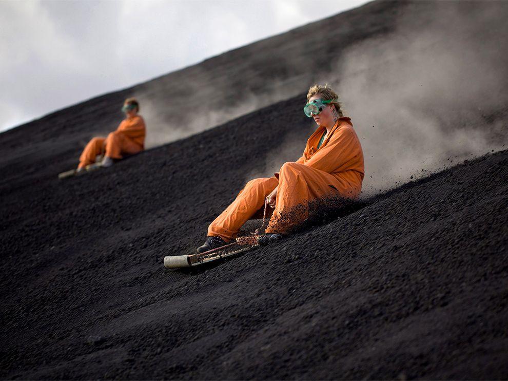 SESTO GIORNO Tour al vulcano Cerro Negro, uno dei più recenti della storia del