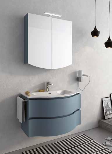 URBAN B8 monoblocco 79 76 URBAN B2 monoblocco 75 Finitura Rovere