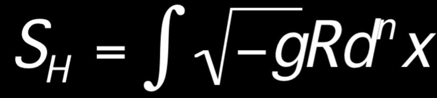 Equazioni di Einstein 5 Le medesime equazioni possono essere ricavate attraverso una formulazione Lagrangiana del problema, ovvero minimizzando l azione di Hilbert-Einstein Le equazioni di Einstein