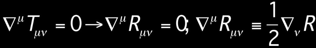 Sappiamo pero formare un tensore (0,2) partendo dal tensore di Riemann: il tensore di Ricci R µn. In questo modo si ottiene: Questa fu la proposta che lo stesso Einstein fece inizialmente.