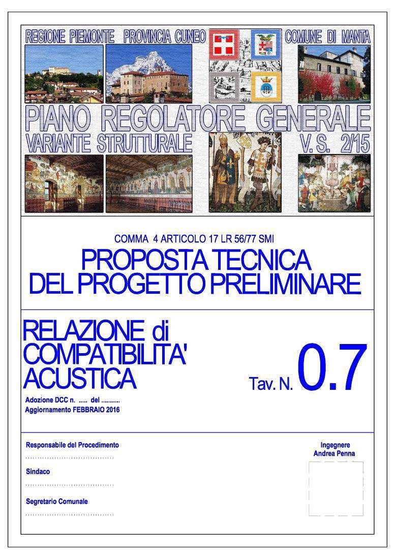 Ing. Andrea Penna VS n. 2/15 P.R.G.C.