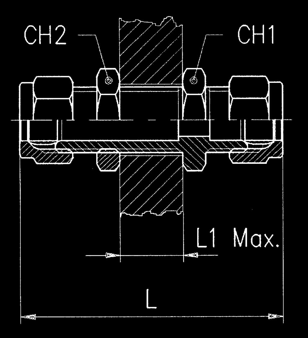 5 20 10 10460 RACCORDO DIRITTO INTERMEDIO - STRAIGHT CONNECTOR 1046000001 1046000002 1046000003 1046000004 1046000005 1046000006 1046000007 1046000008 1046000009 1046000010 L CH 4 30.