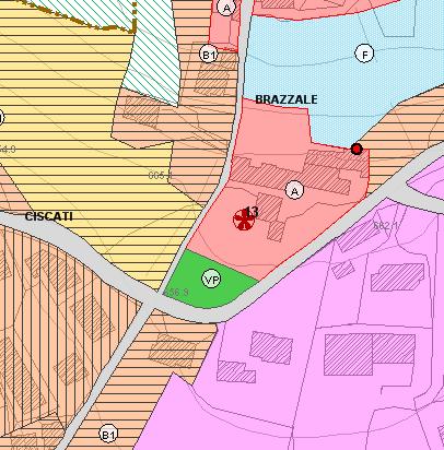 DATI DELL INTERVENTO AMMESSO Previsione del Piano degli Interventi (PI) Zona Territoriale Omogenea (ZTO) Volume (mc.) Prescrizioni particolari ZTO B1 600 mc.