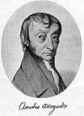 Amedeo Avogadro (1776-1856) Essai d une manière de déterminer les masses rela<ves des molécules élémentaires des