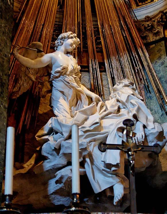 L estasi di santa Teresa, opera del Bernini a