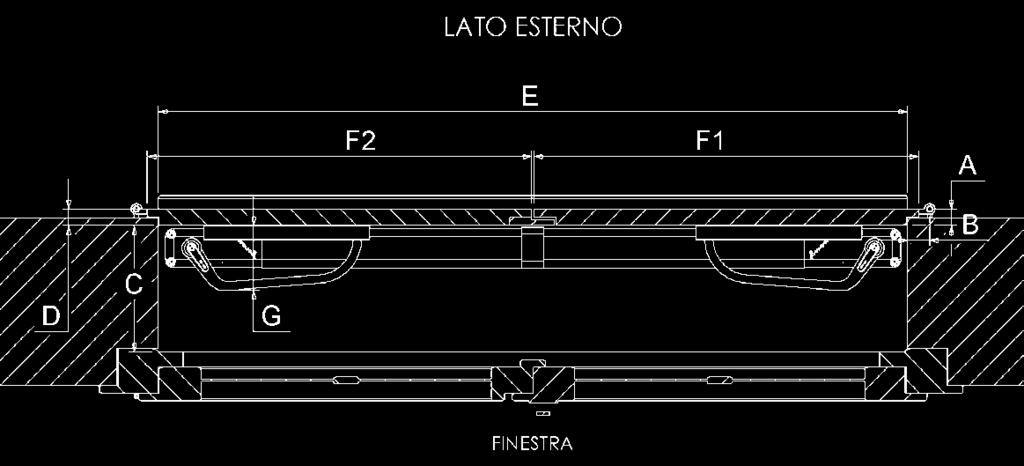 risparmio energetico,    totale sistema fornito = 75cm, per architravi di