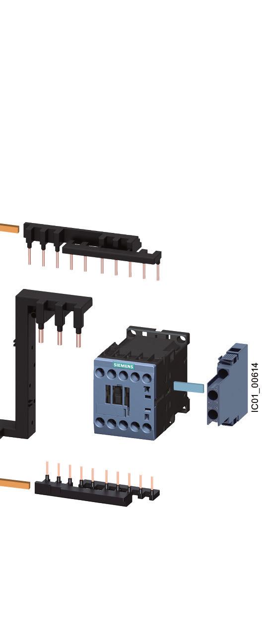 Accessori per contattori RT0 (S00) 0 Blocchetti di contatti ausiliari frontali per Esecuzione Morsetti a vite Morsetti a molla 6 Contattori RT Standard NO RH9-DA0 RH9-DA0 Blocchetti di contatti