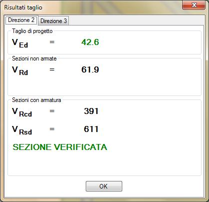 Le verifiche di resistenza a taglio vengono condotte con riferimento al meccanismo ad inclinazione variabile del