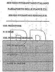 Sul passaporto di sostituzione dovrà essere indicato il codice del produttore originario e la dicitura «RP» (replacement passport).