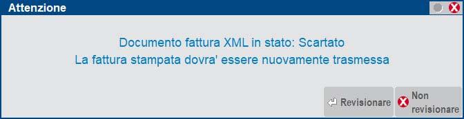 Dal cruscotto si procederà al nuovo invio e, poiché la fattura risultava scartata dal sistema di interscambio, tale successivo invio non verrà considerato come utilizzo di una nuova fattura