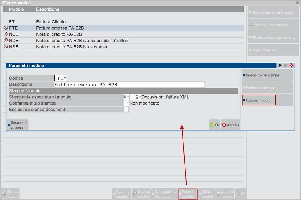 STAMPA DI UNA COPIA DELLA FATTURA La fattura elettronica è salvata su un file in formato Xml che si dovrà trasmettere al Sistema d Interscambio (SDI).