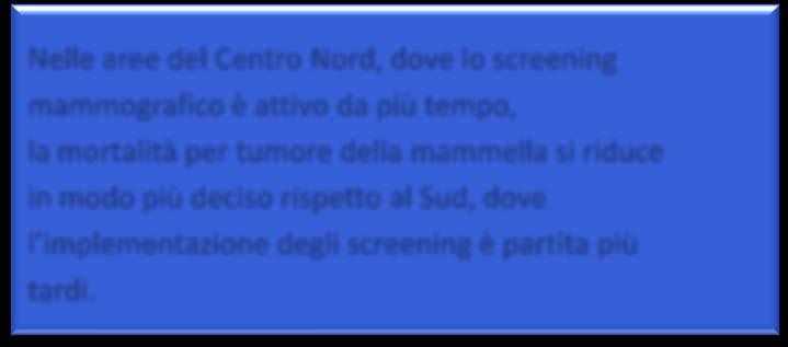 Lo screening come strumento per la lotta alle diseguaglianze