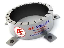 AF COLLAR Collari antifuoco per passaggi di tubazioni combustibili (1/2) Gli AF COLLAR sono protezioni antifuoco EI 120-180 progettate per mettere in sicurezza tutti gli attraversamenti di