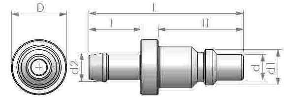 5 0 AIR316 TRF-PG10 28 60 18 12 7 0 Italian standard Male Coupling with Hose Barb Connection SERIE: