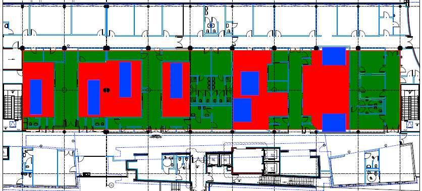 Opere Edili L aggiudicatario, oltre alle predisposizioni impiantistiche descritte negli allegati, non riscontrerà, relativamente alla finitura dei locali, la realizzazione del massetto (area blu) e