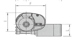 Completi di control box e maniglia X1 A basso profilo, solo barbotin, per