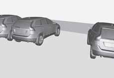 Non usando il cablaggio di rimorchio originale Volvo, la telecamera di parcheggio si disattiverà automaticamente nelle guide con rimorchio.