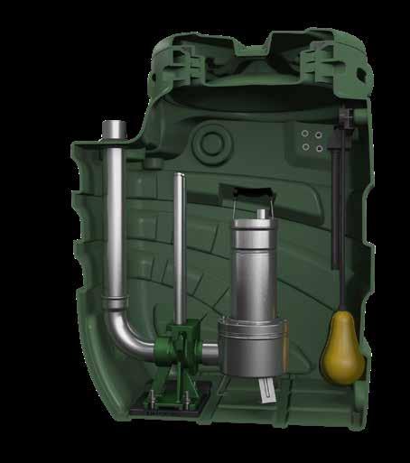 GAMMA FEKAFOS Le stazioni di sollevamento automatiche della gamma FEKAFOS sono idonee per la raccolta e il sollevamento di acque chiare, piovane e reflue provenienti da lavatrici, lavabi e WC in