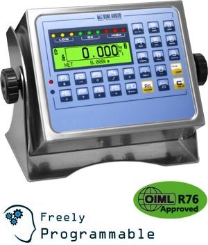 CPWETF CPWETF "ENTERPRISE": INDICATORE DI PESO PER APPLICAZIONI INDUSTRIALI AVANZATE, IN ACCIAIO INOX IP68 Indicatore di peso digitale a elevate prestazioni, con 8 ingressi e 16 uscite