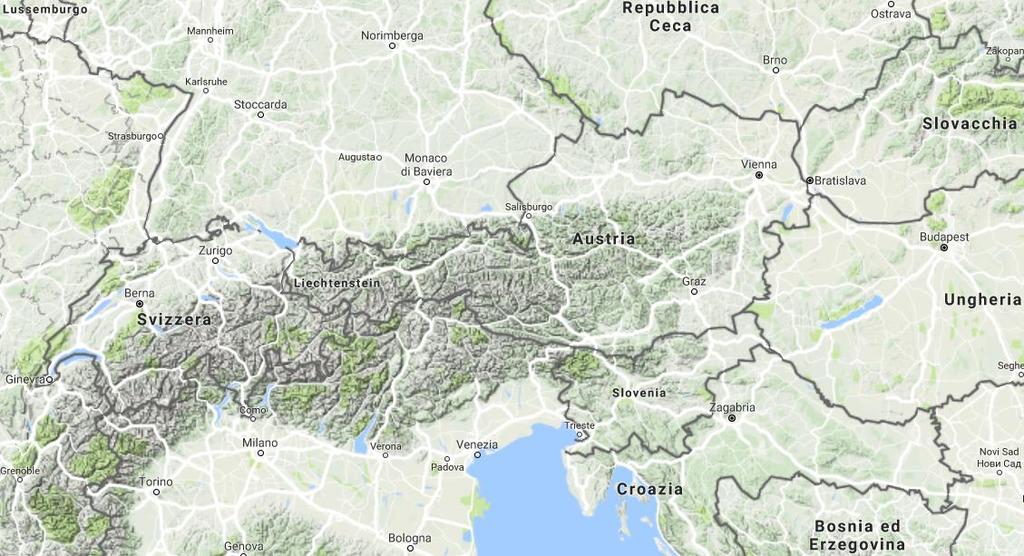 Parametri del run Definizione del dominio regionale Dimensioni originali (operatività): Area (griglia 91x91): Friuli Venezia Giulia Tempi di calcolo (run WRF di 10 gg su 4 nodi da 32 core): Δt 2 h 30
