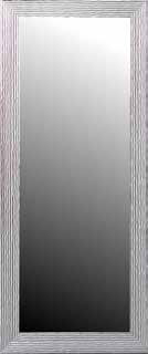 1151-C1 88,00 Specchio ovale a terra tinta Wengè