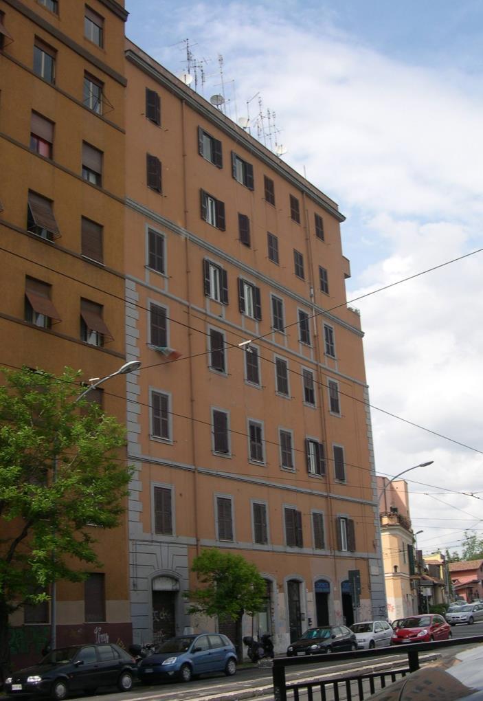 Diagnosi Energetica Condominio Scalo San Lorenzo, 87- Roma edificato nel 1926 Ing.