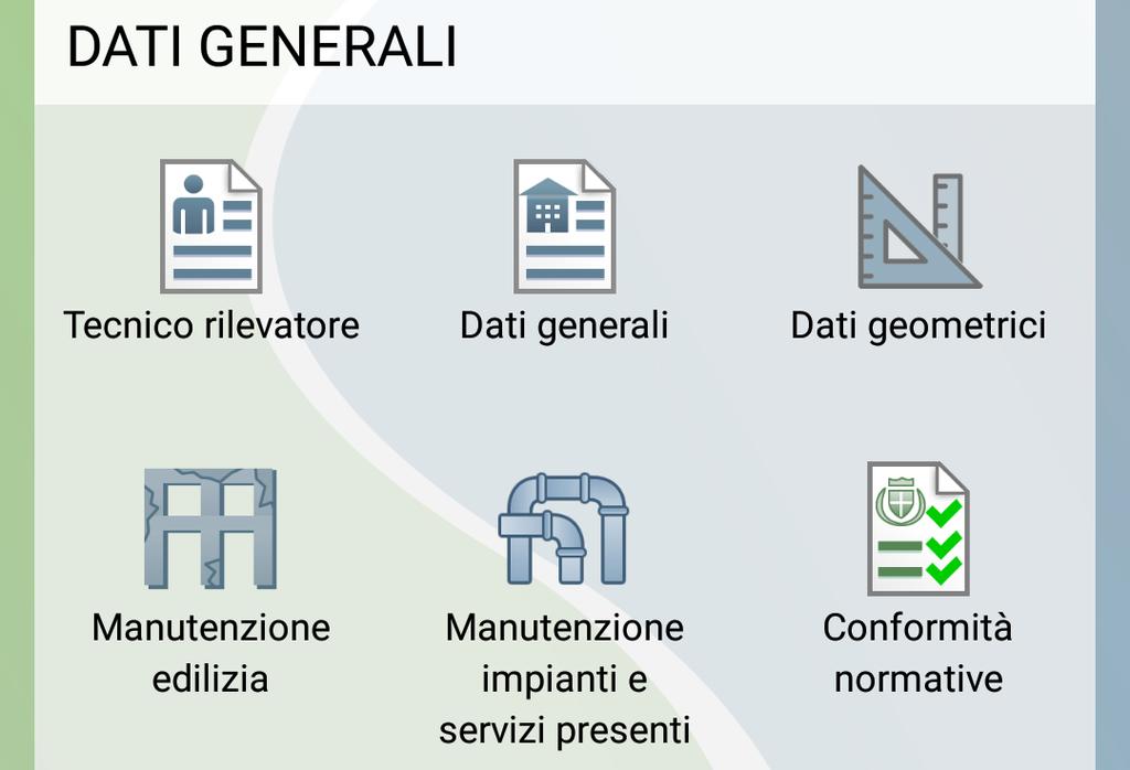 tecnico rilevatore dati generali dati geometrici manutenzione edilizia manutenzione impianti conformità normative Safe School 4.