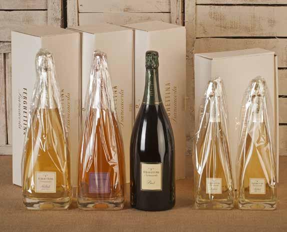 1,5 ART 103 45,00 +iva Confezione: 2 Bott. Franciacorta Brut DOCG Riserva Milledì cl. 75 ART.