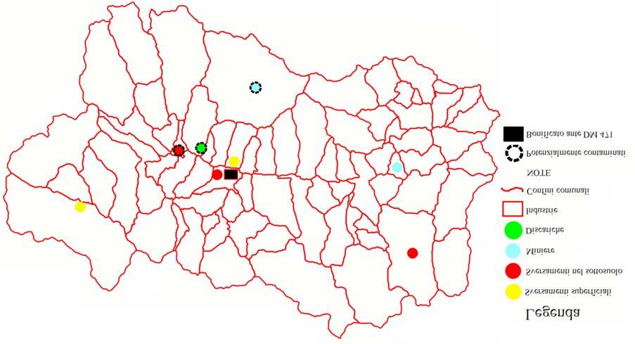 ELABORAZIONE E PRESENTAZIONE SITI CONTAMINATI PRESENTI SUL TERRITORIO REGIONALE, DISTINTI PER TIPOLOGIA L esistenza dei siti contaminati deve essere di norma accertata mediante apposite indagini