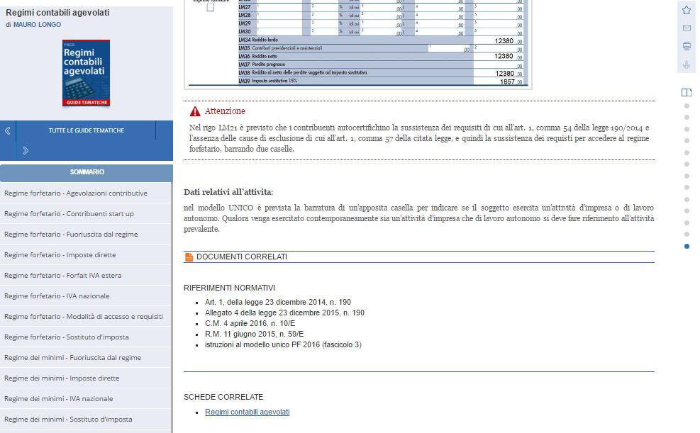 maggior interesse per gli operatori: Procedure di studio,